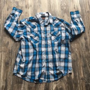 Plains Wester Wear Pearl Snap